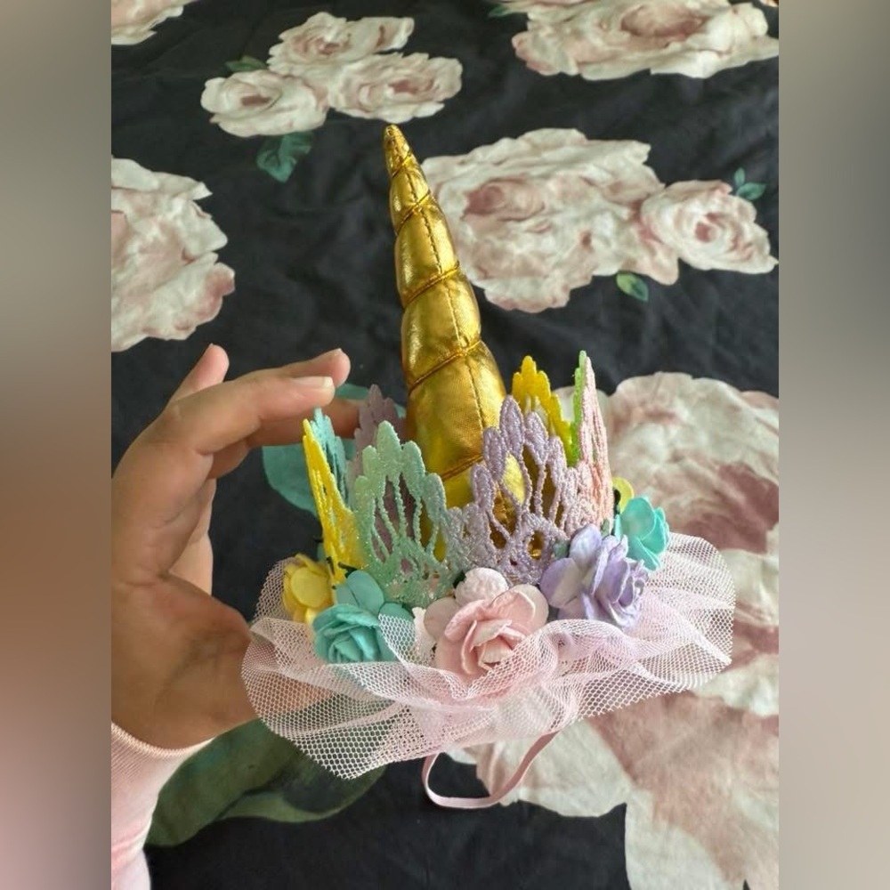 LoveCrush Crowns Unicorn Princess Flower Crown